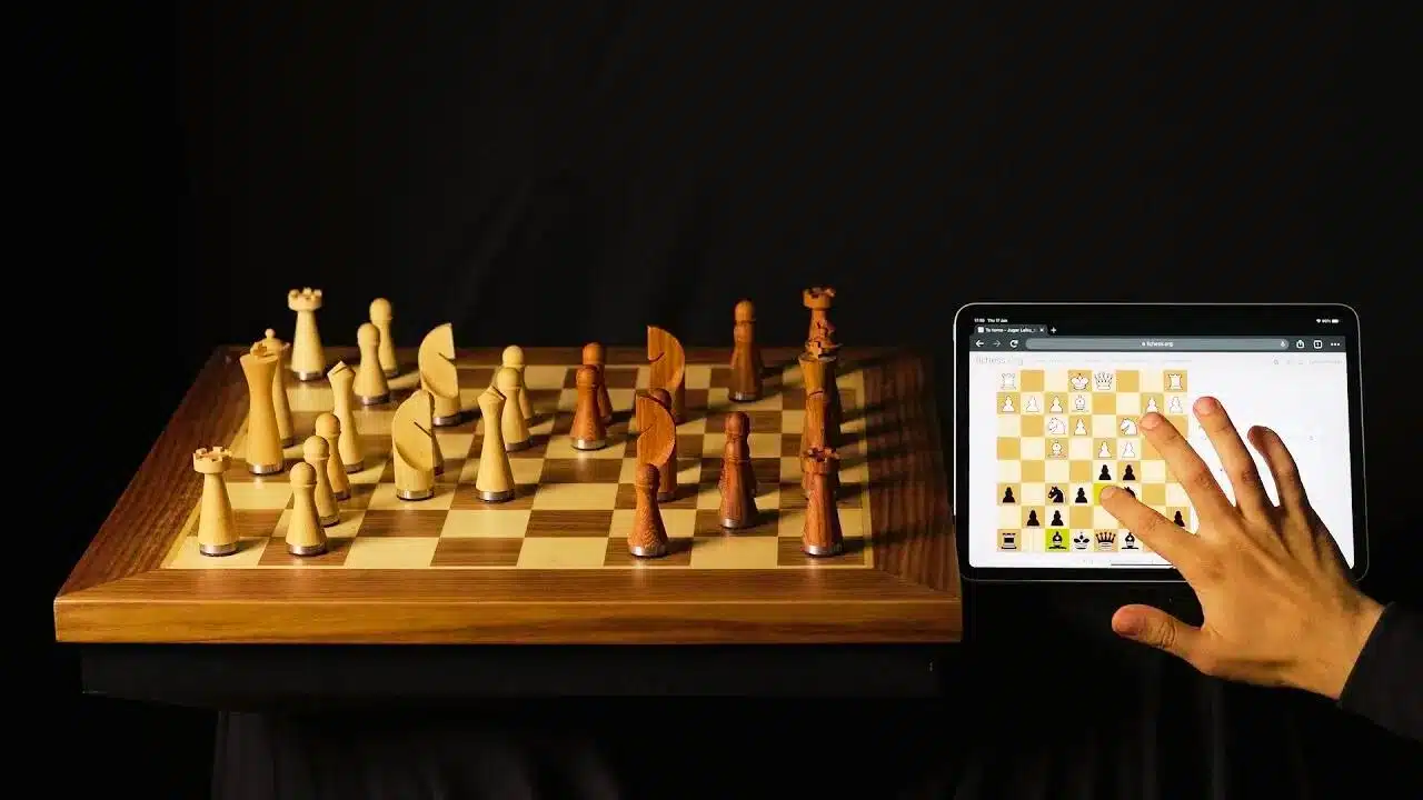 robotic chessboard world record phantom wood autonomous tech