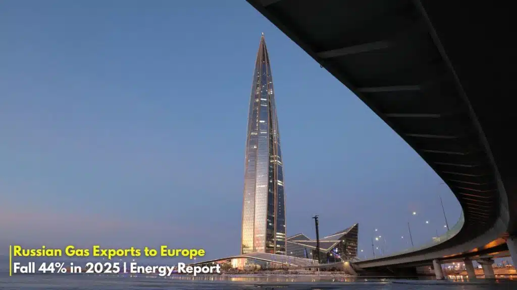Russian Gas Exports to Europe Fall