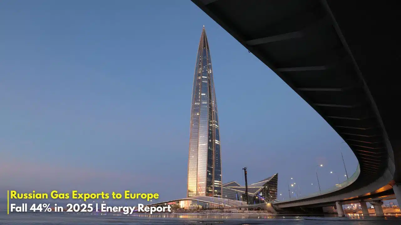 Russian Gas Exports to Europe Fall