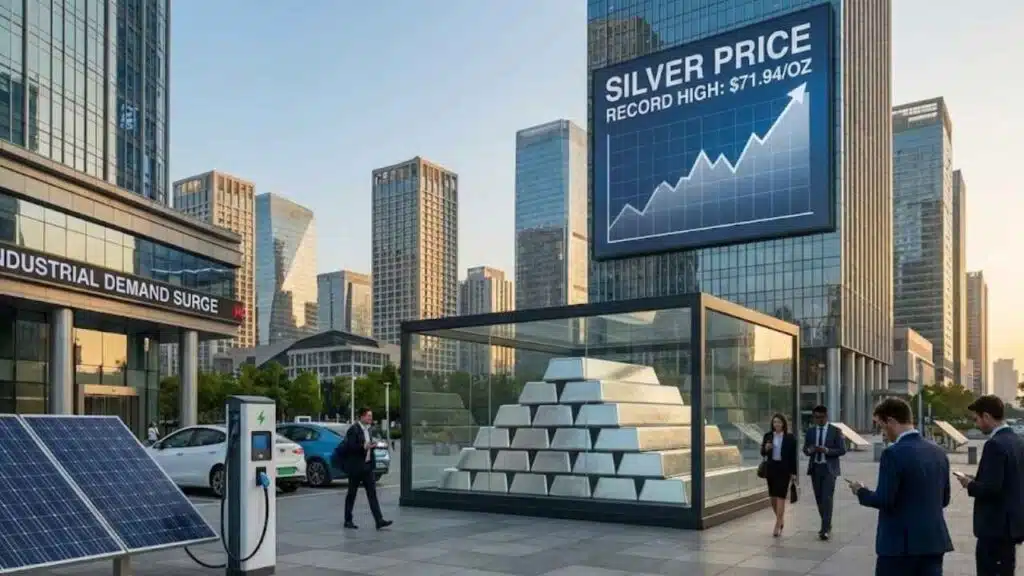 Silver Price Record High