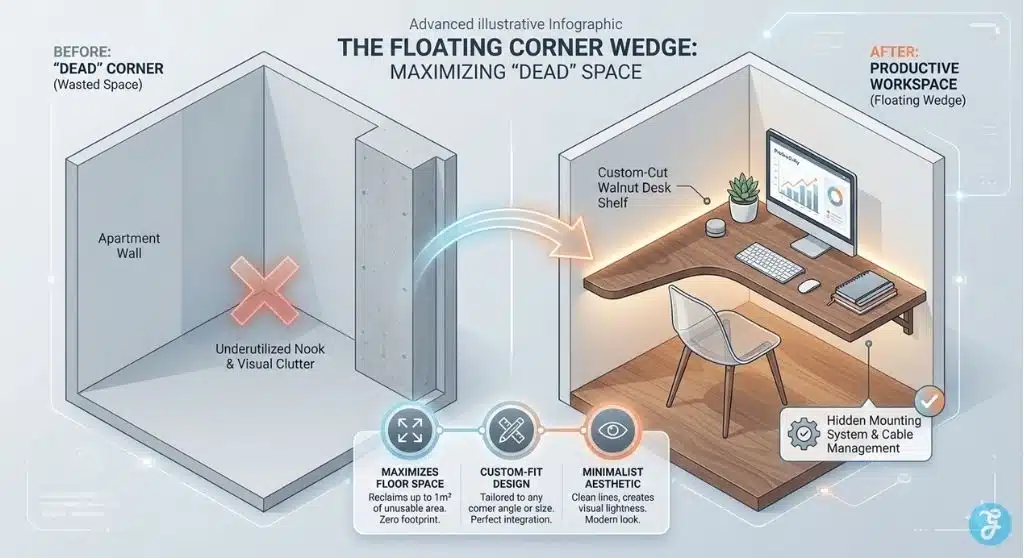 Space Saving Desk Setups