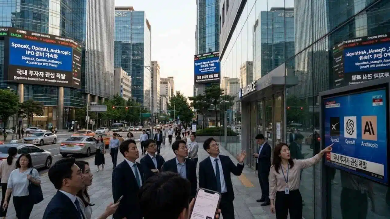 SpaceX, OpenAI, Anthropic IPOs Draw Korean Investor Attention