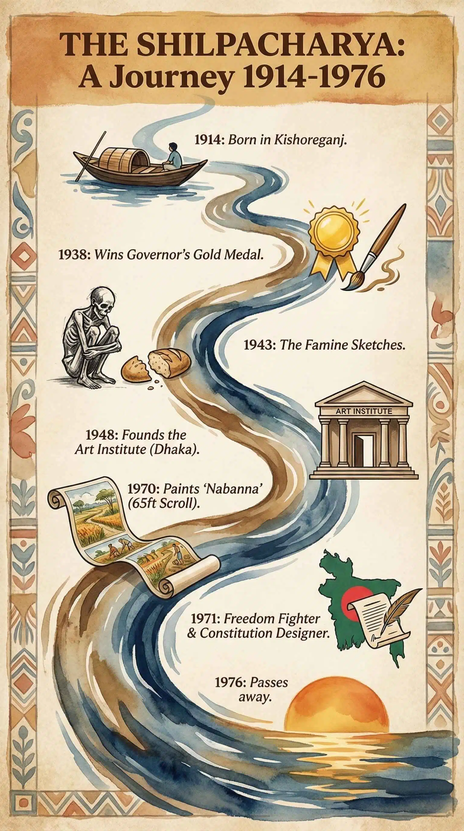 THE SHILPACHARYA: A Journey 1914-1976