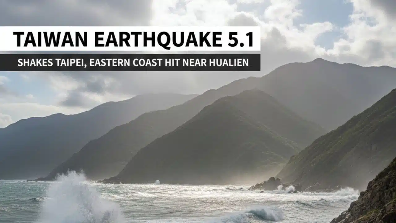 Taiwan Earthquake 5.1 Shakes Taipei