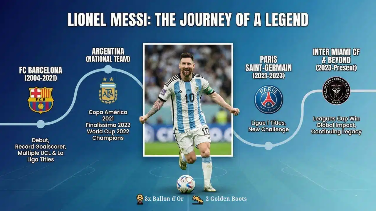 The Journey of Lionel Messi