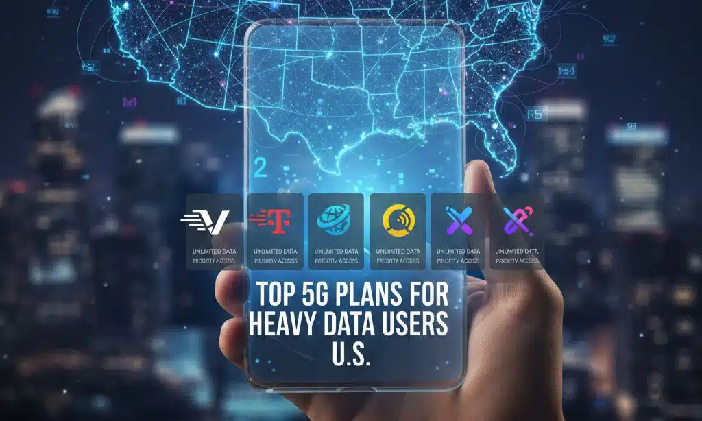 Top 5G Plans for Heavy Data Users in the U. S.