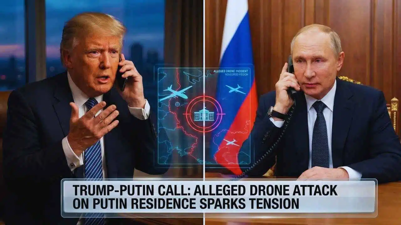Trump Putin Call Drone Attack