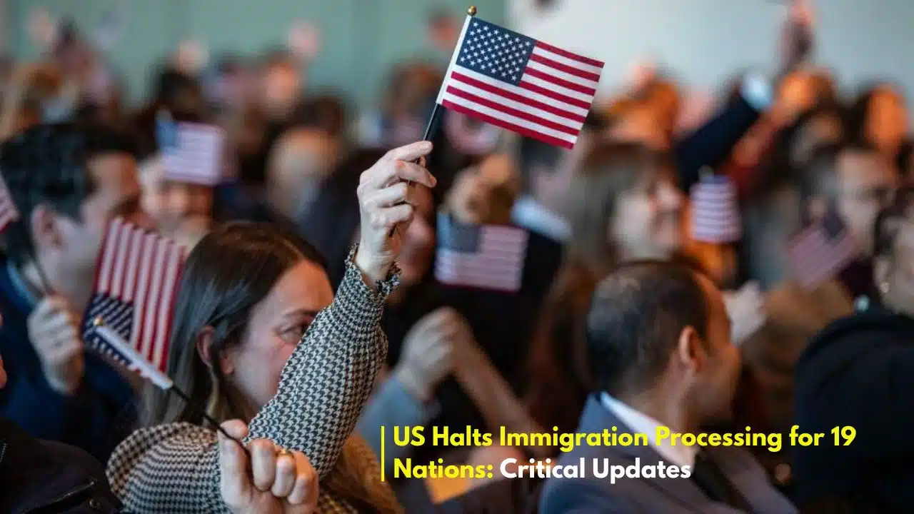 US Halts Immigration Processing