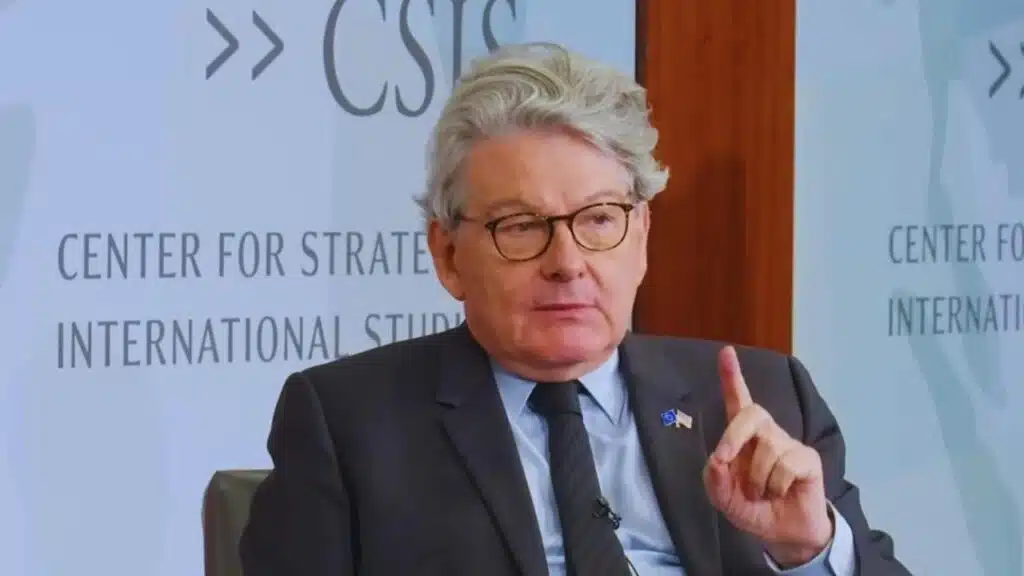 US visa ban Thierry Breton