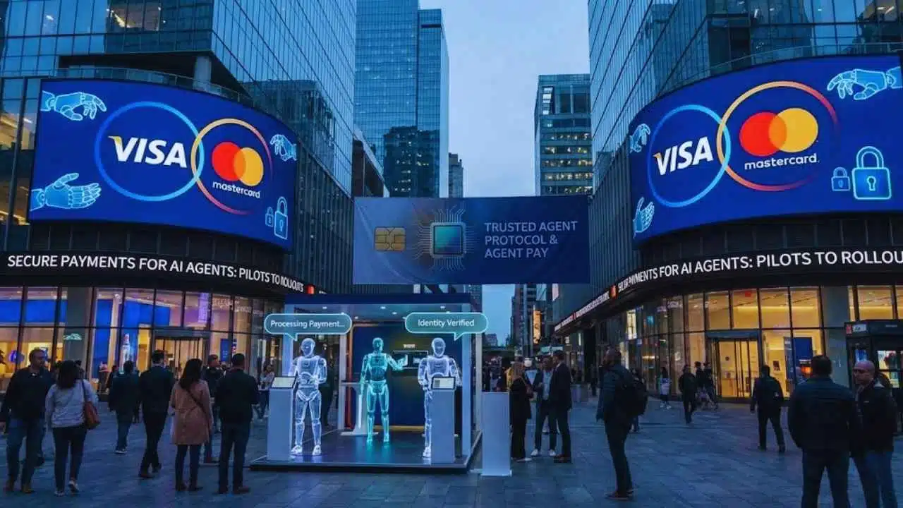 Visa and Mastercard Launch Secure Payment Systems for AI Agents