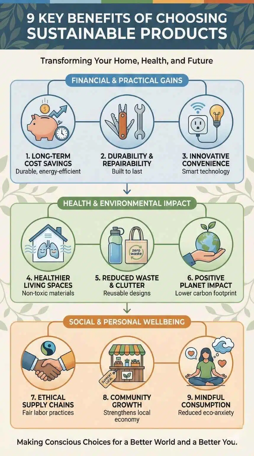 benefits of sustainable products