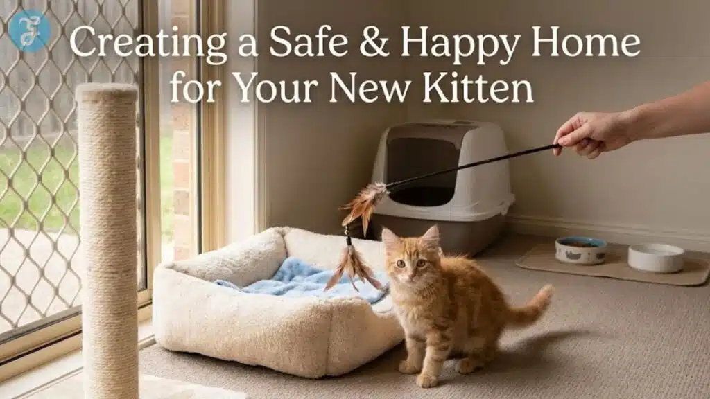 Safe and Happy Home for New Kitten