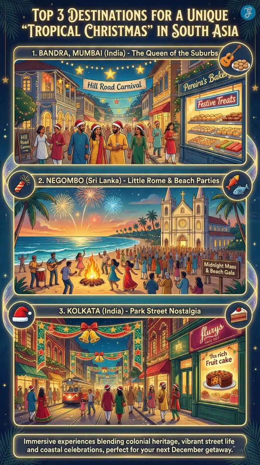 Christmas Eve in South Asia