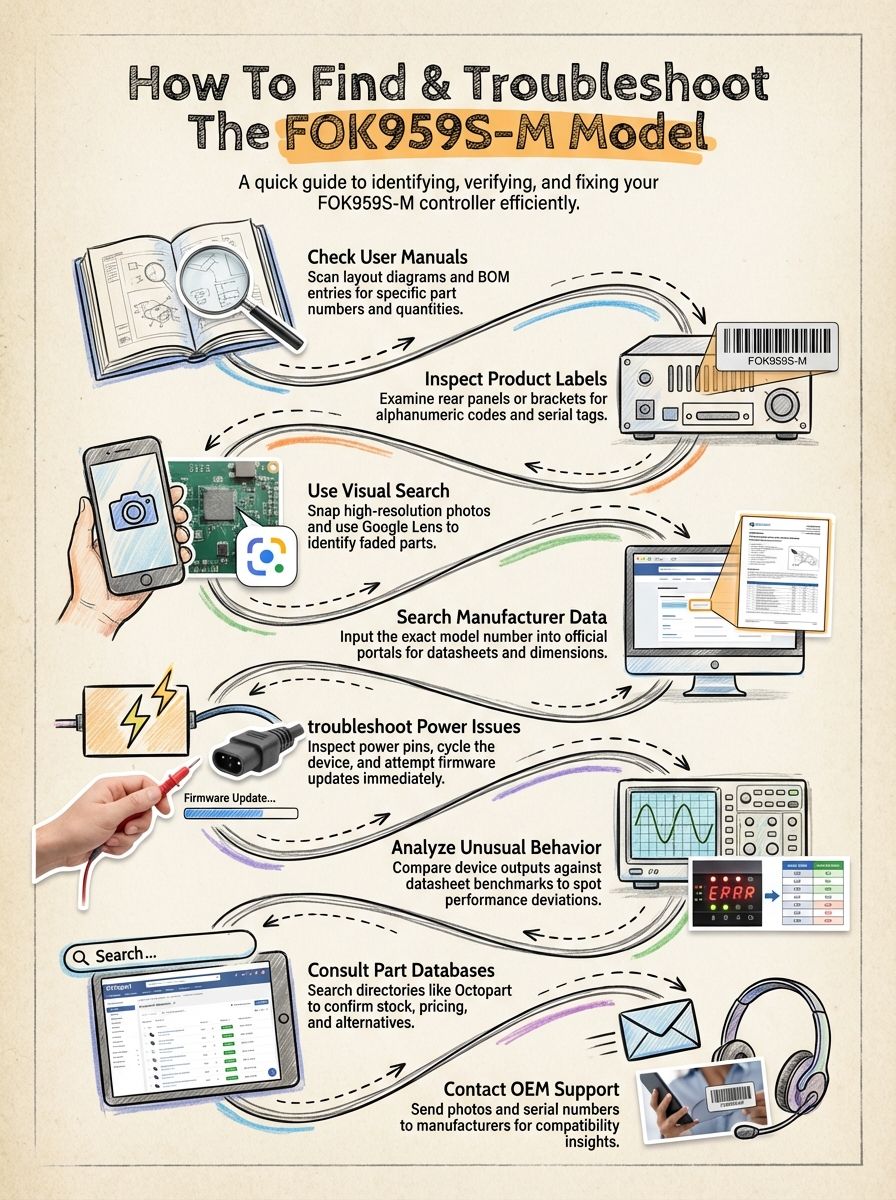 How To Find Fok959s-m Model