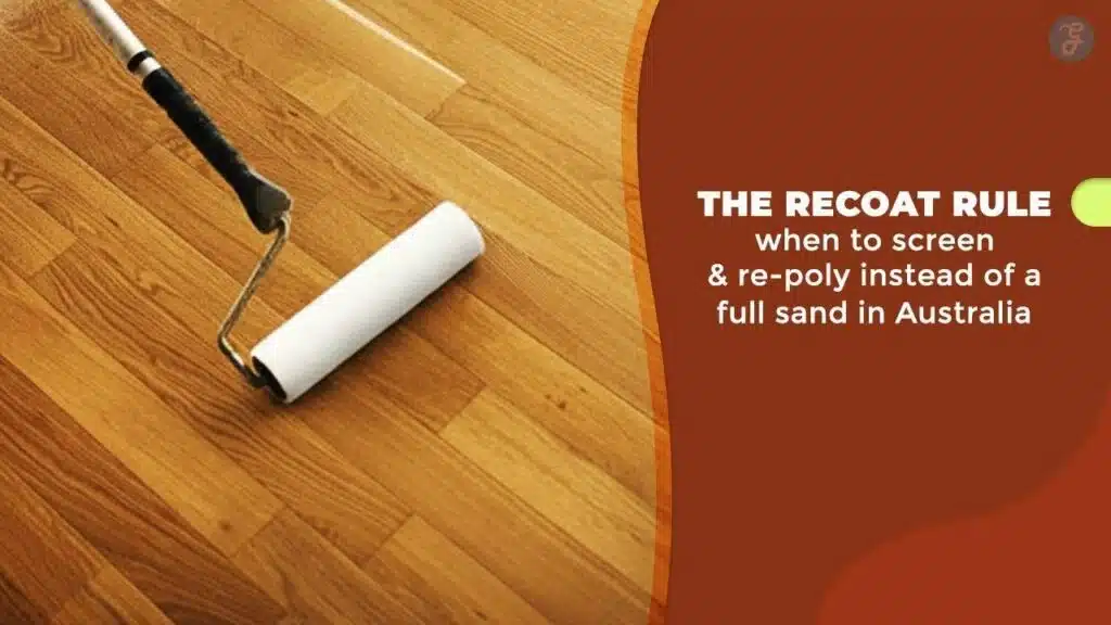 Screen and Recoat Timber Floors