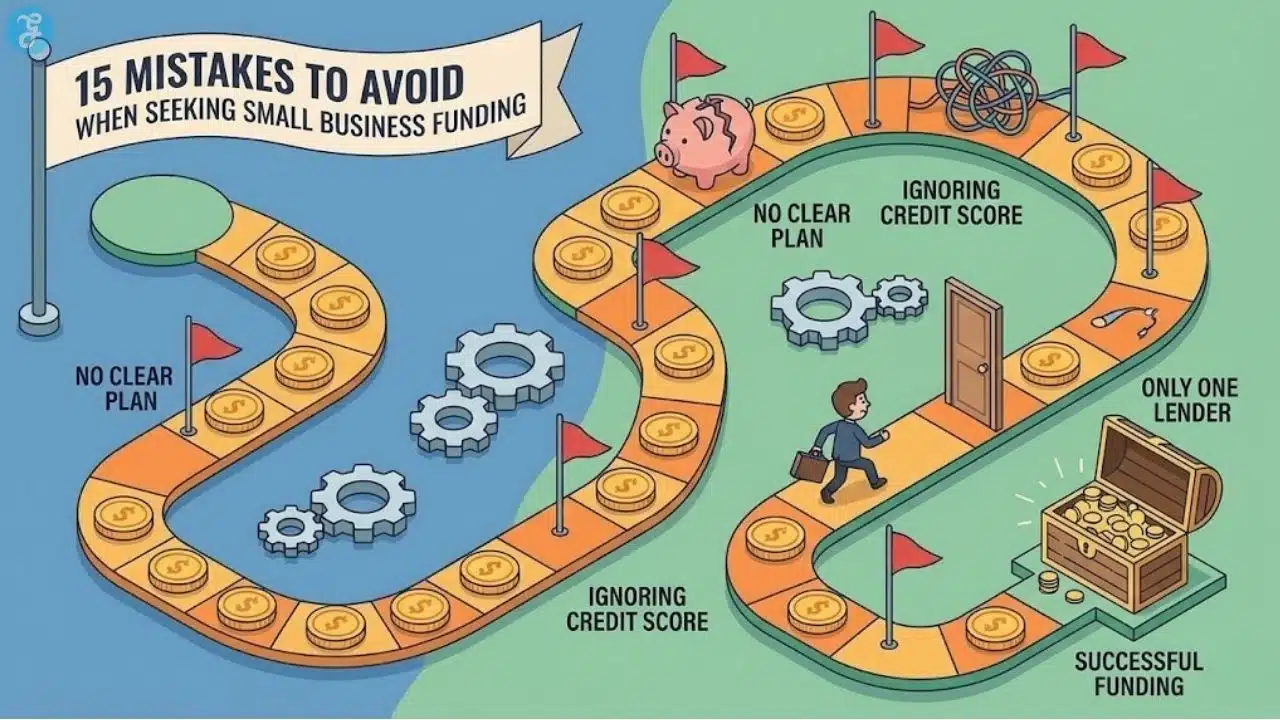 Mistakes to Avoid When Seeking Small Business Funding featured image