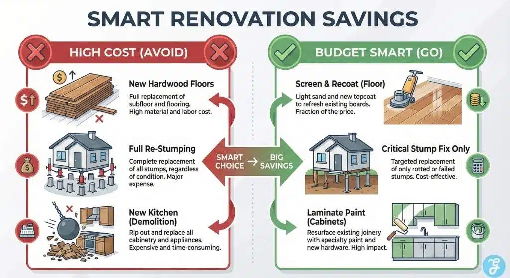 Budget renovation ideas