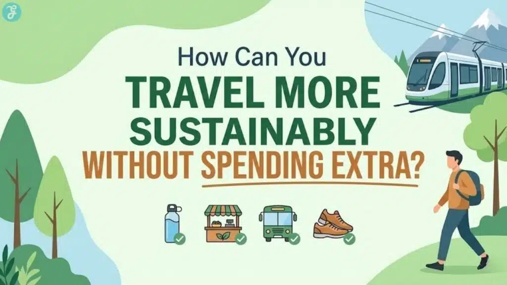 Travel Sustainably Without Spending Extra featured image