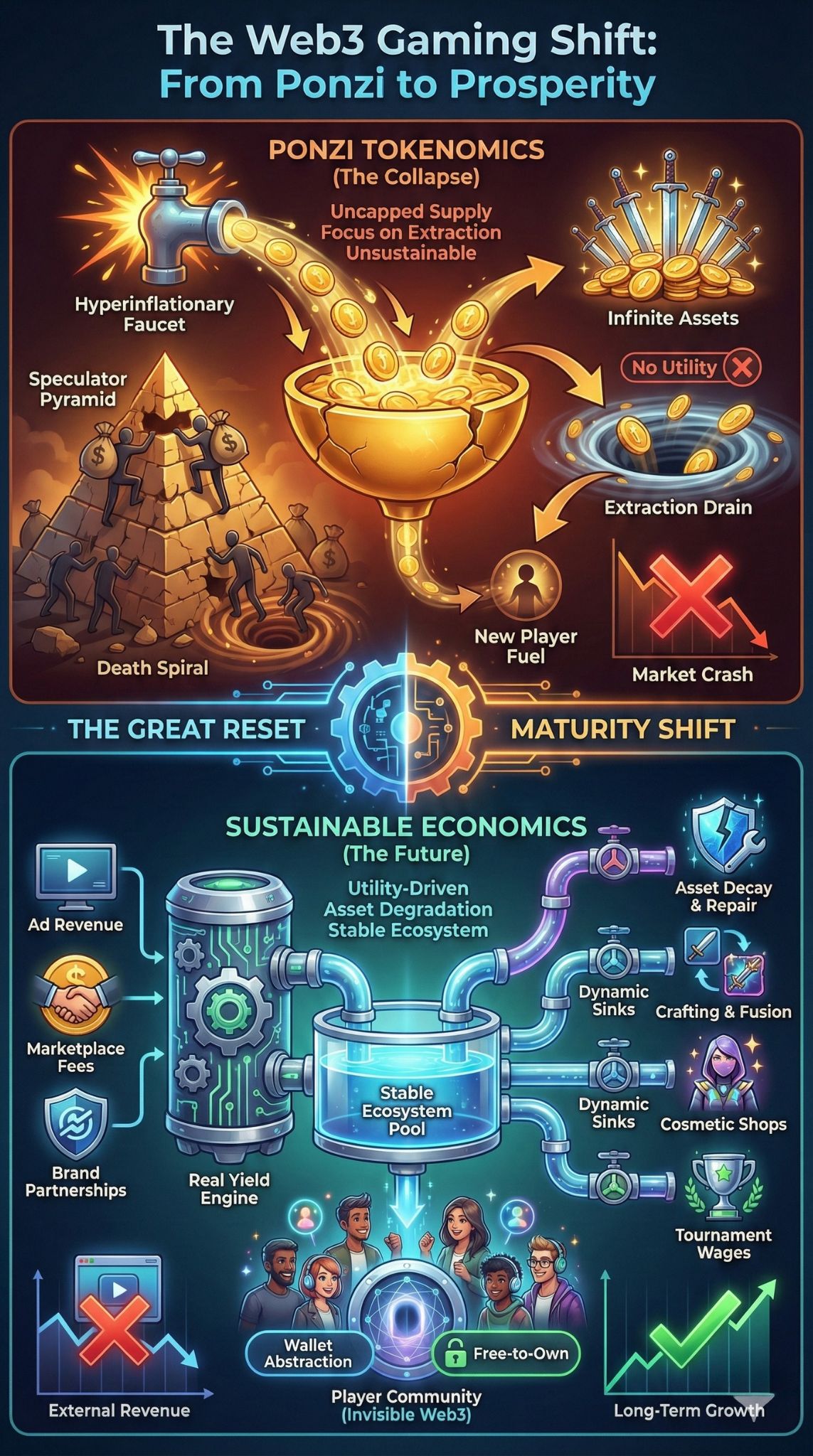 Sustainable Web3 Gaming Economics