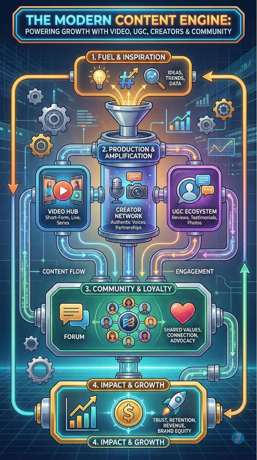 AI Marketing Strategy modern content engine