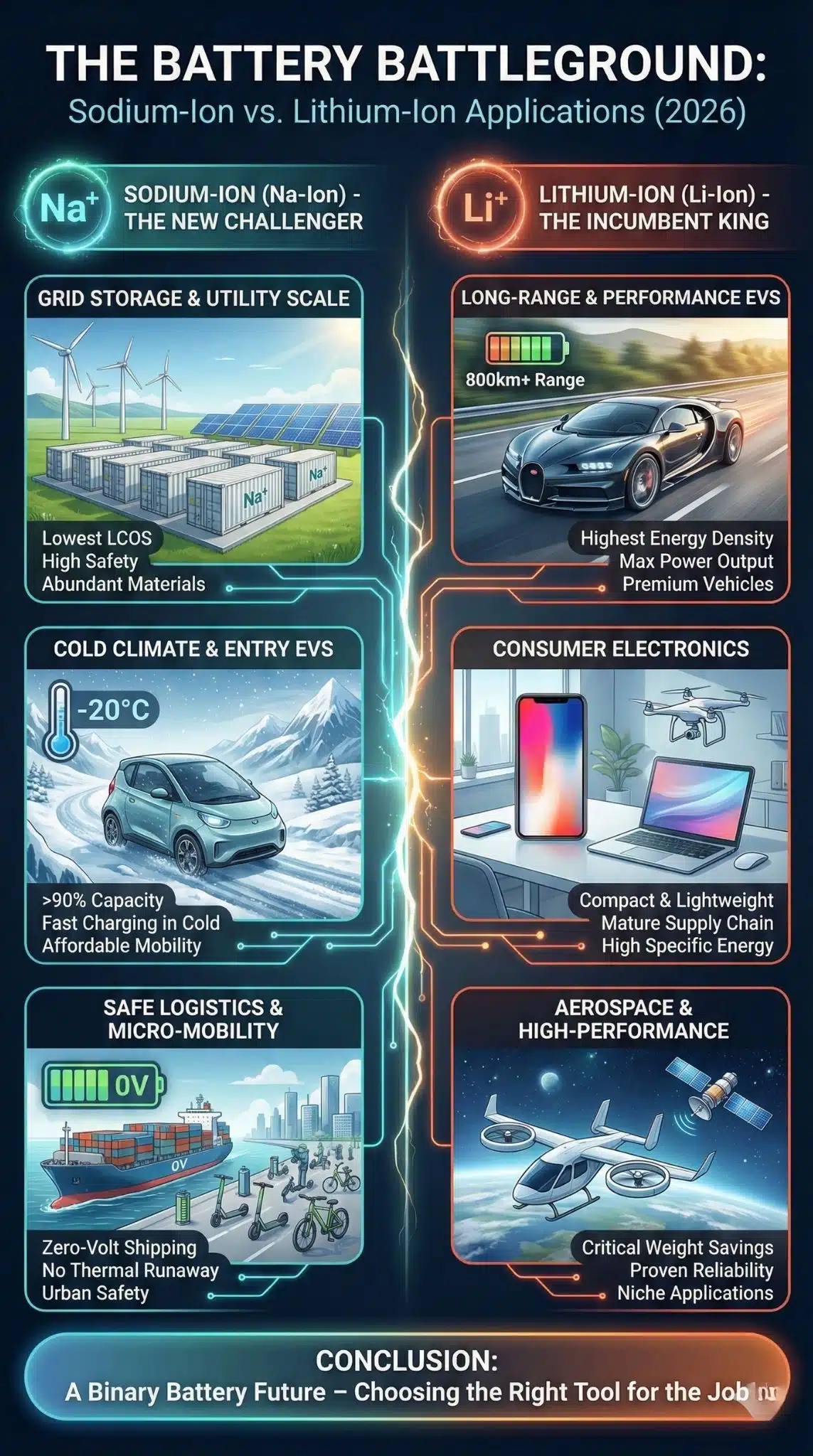Sodium-Ion Batteries Mainstream 2026