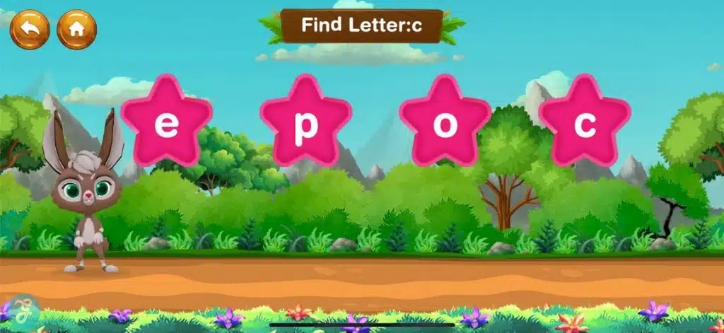 Cosmic Letter Discovery Mini Game