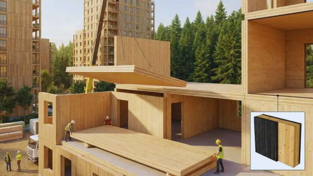 Cross-Laminated Timber (CLT)