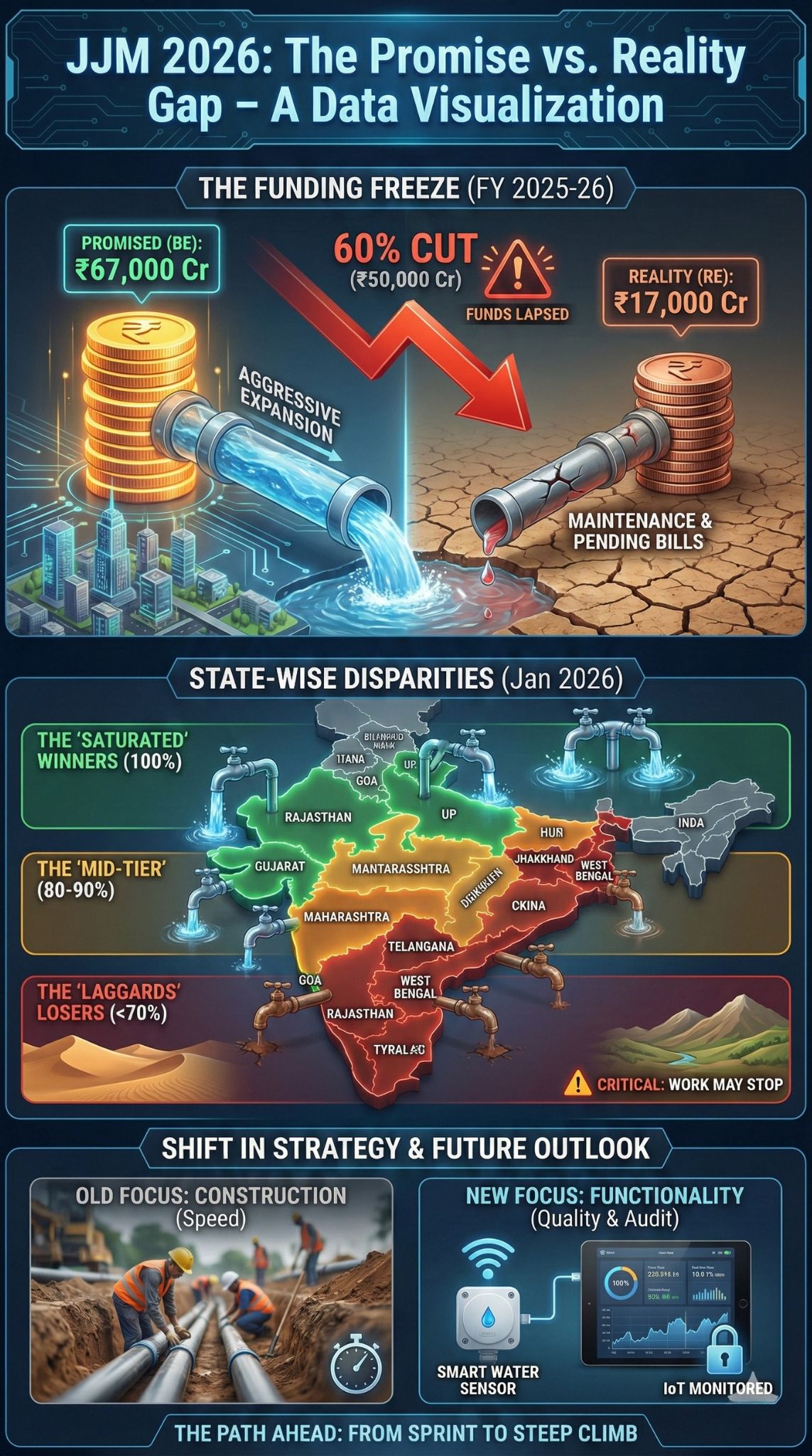 Jal Jeevan Mission Budget Cut