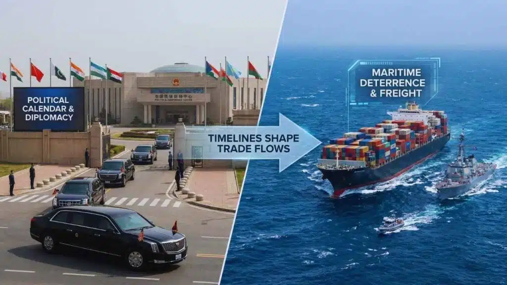 Diplomacy Meets Maritime Deterrence: Why The Political Calendar Matters To Freight?