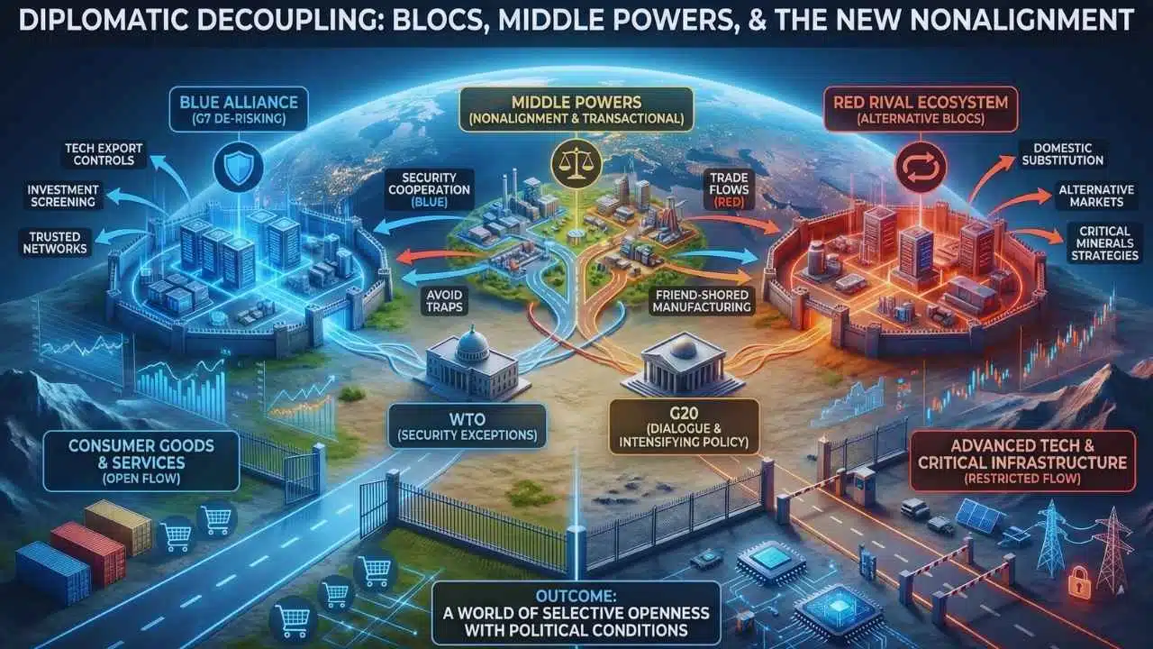Diplomatic Decoupling: Blocs, Middle Powers, And The New Nonalignment