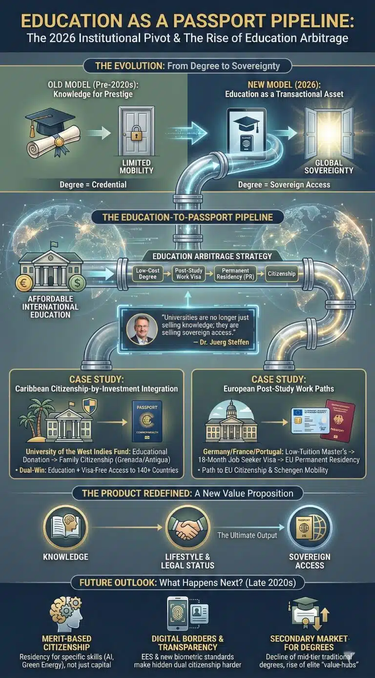 Education as a Passport Pipeline
