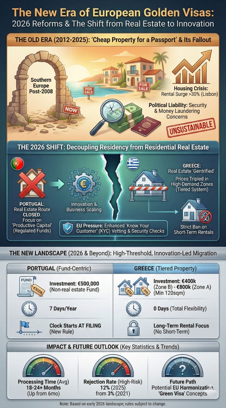 European Golden Visa Reforms 2026
