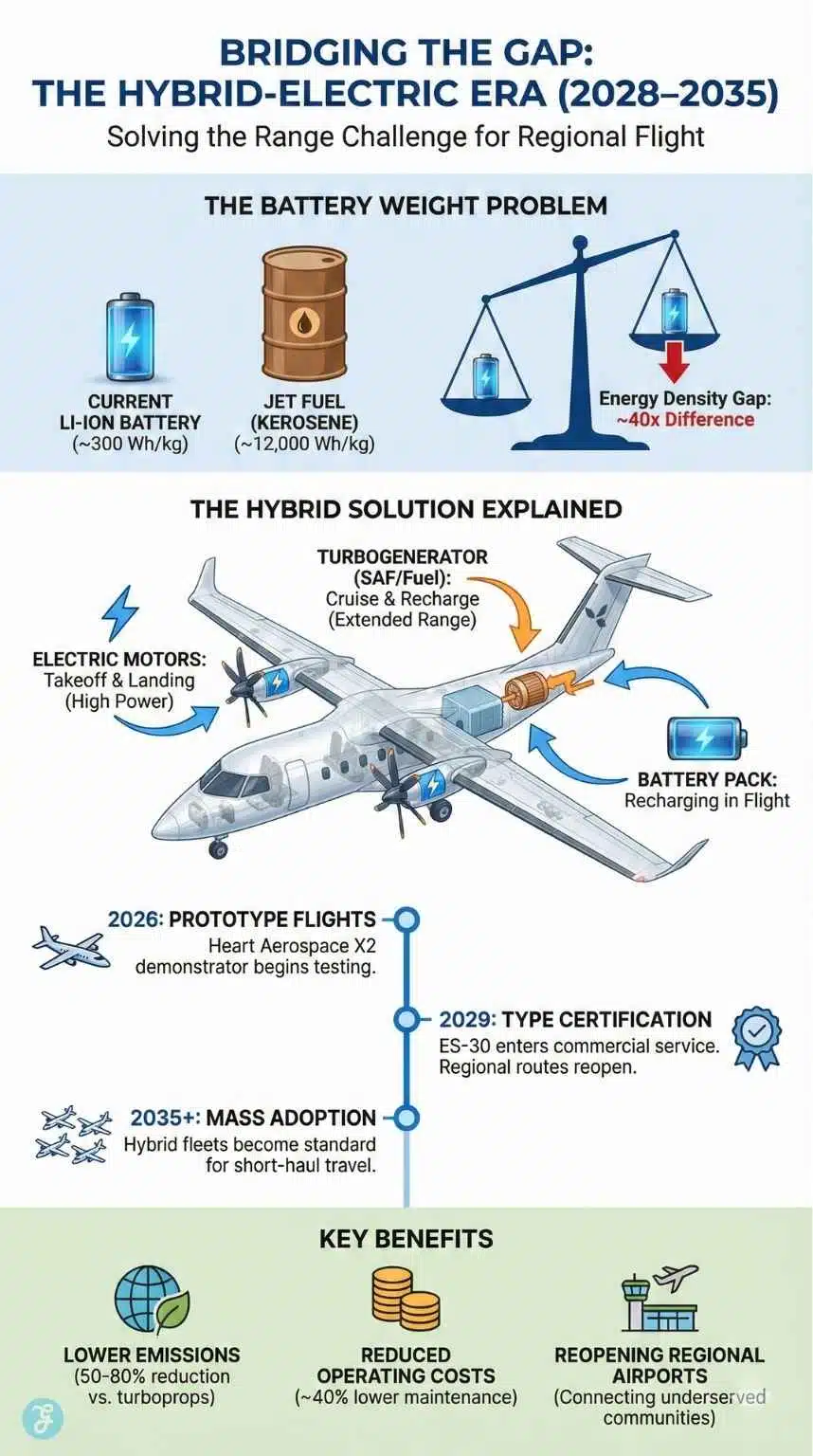 Future of Electric Aviation timeline