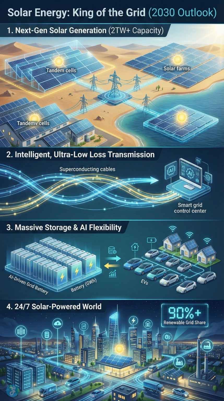 Green Hydrogen vs Solar 2030 Outlook