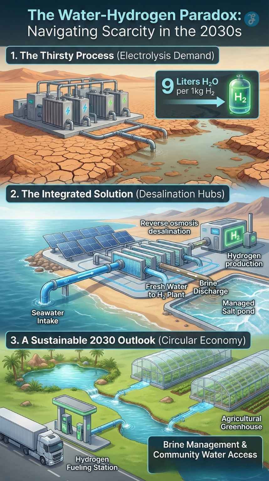 Green Hydrogen vs Solar 2030 Outlook