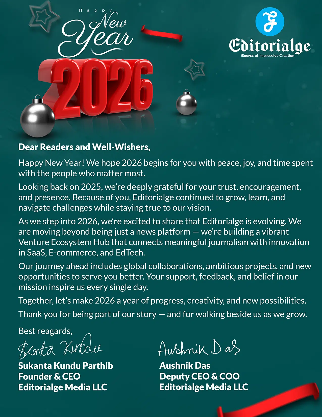 Greetings for Readers