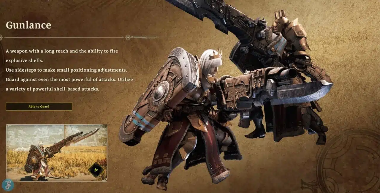 Characters Weilding Gunlance