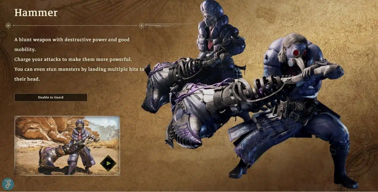 Characters Weilding Hammer