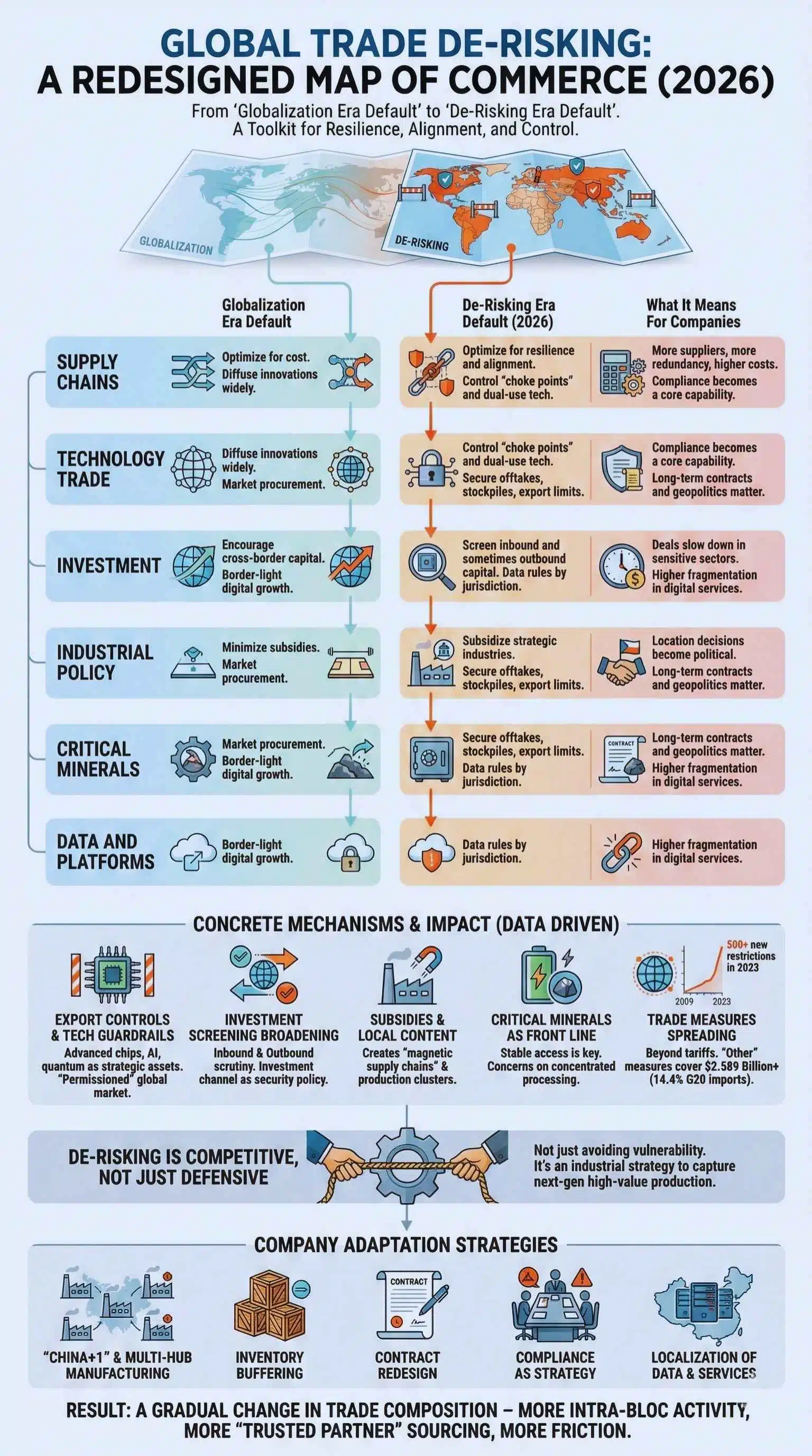 How Global Trade De-Risking Works In Practice?