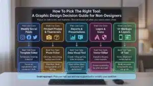 How To Pick The Right Tool (Graphic Design Tools For Non-Designers Decision Guide)?