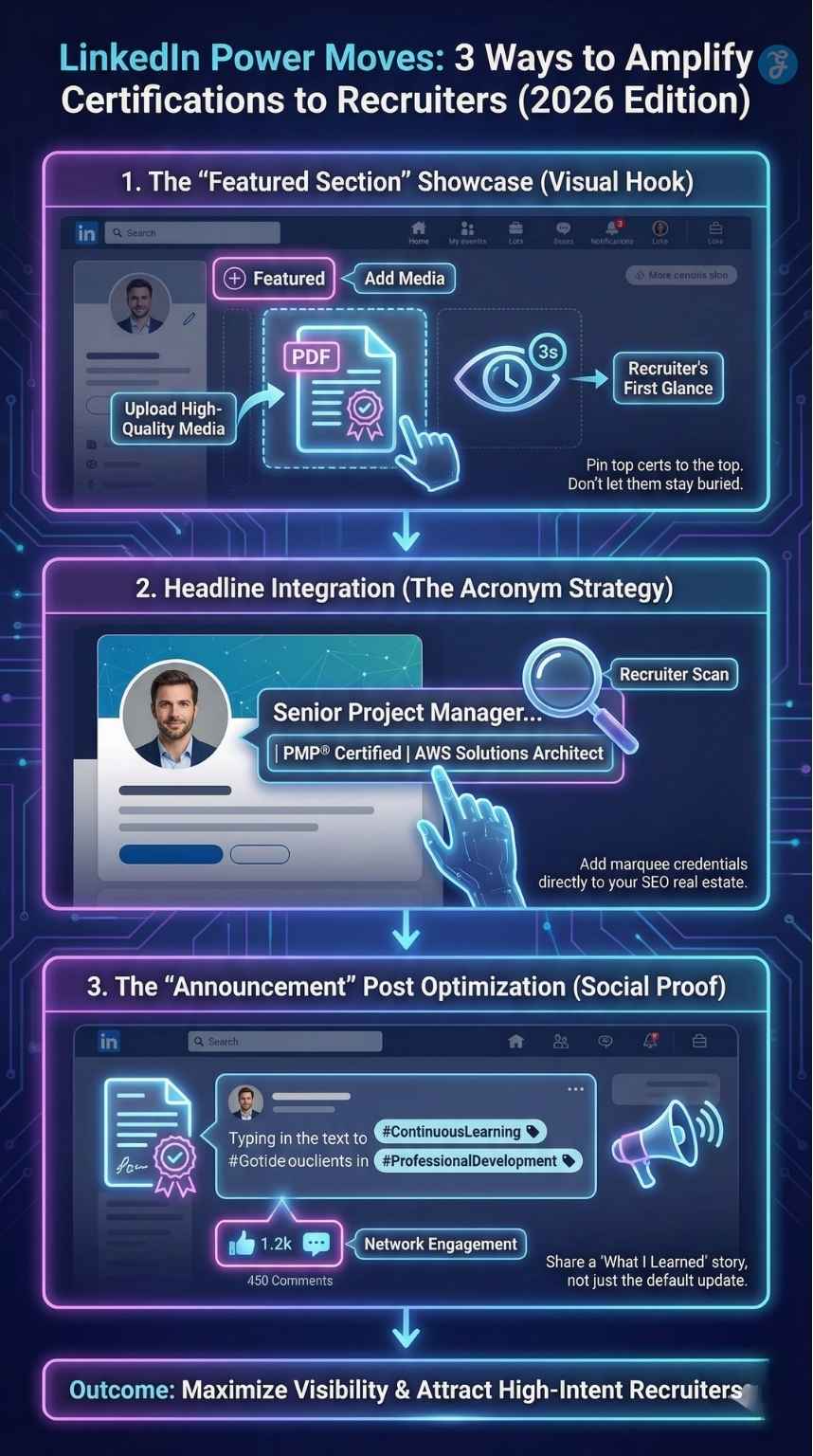 How to Add Certifications to LinkedIn