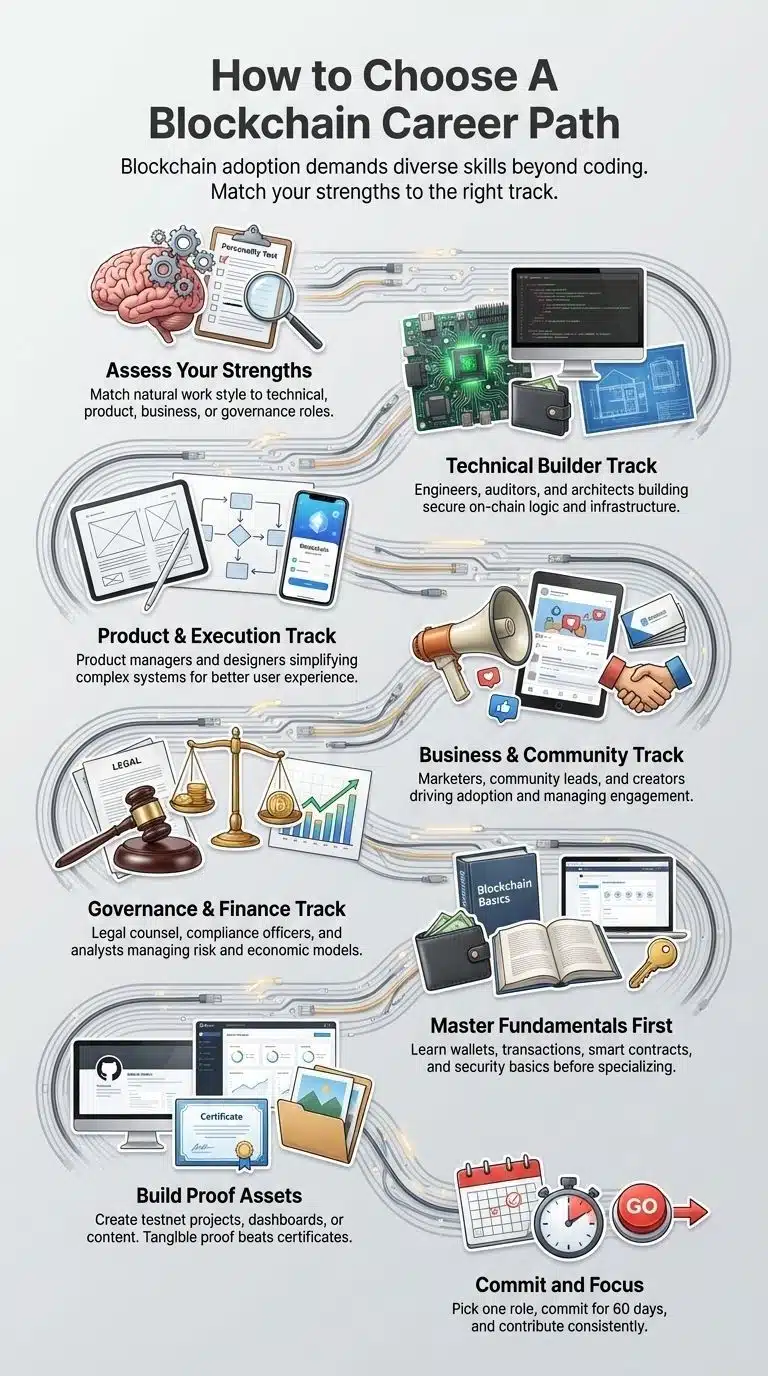 How to Choose a Blockchain Career Path