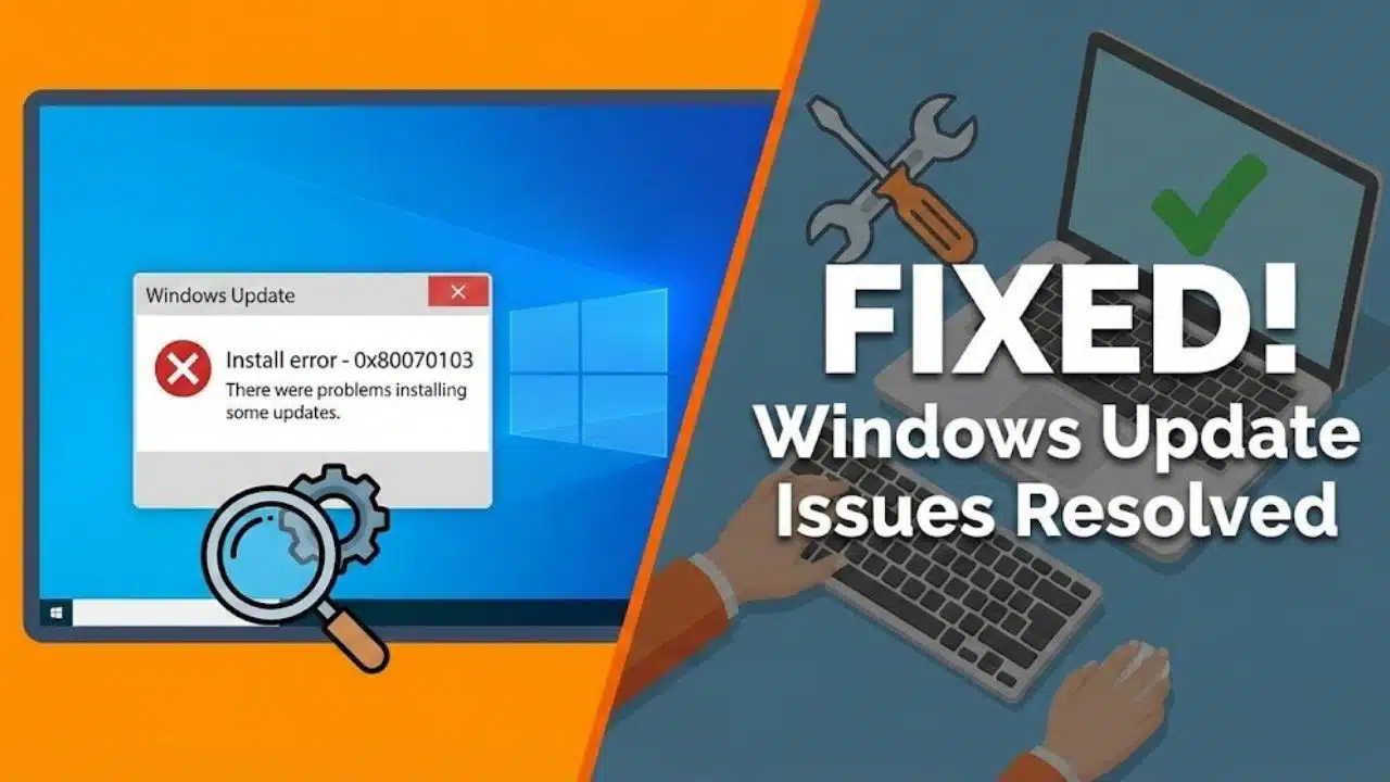 Install Error 0x80070103