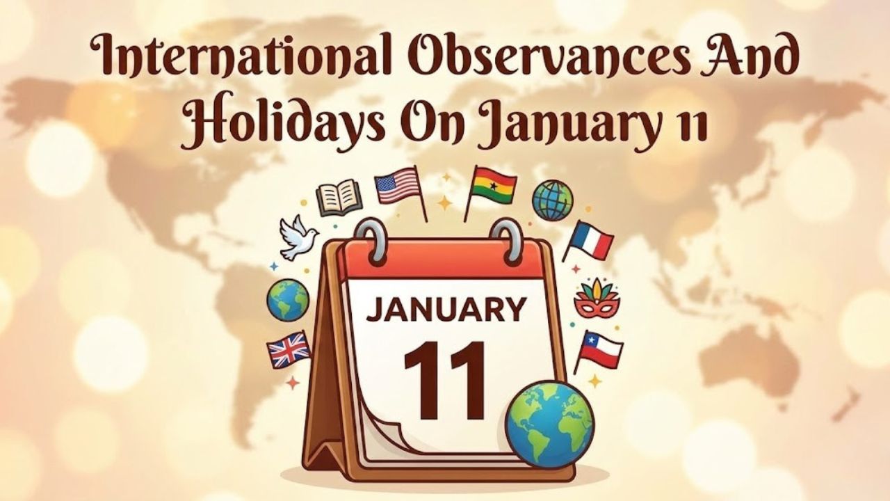International Observances And Holidays On January 11