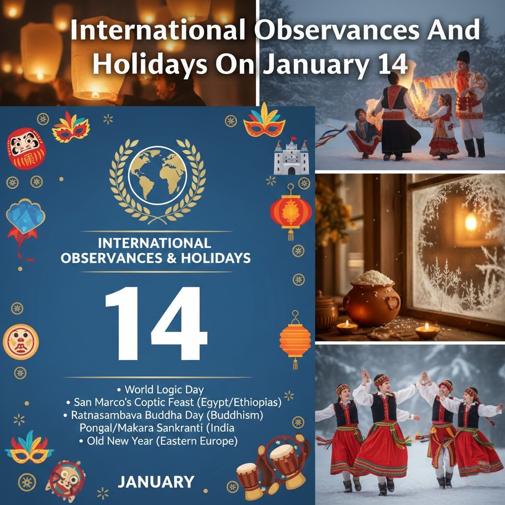 International Observances And Holidays On January 14