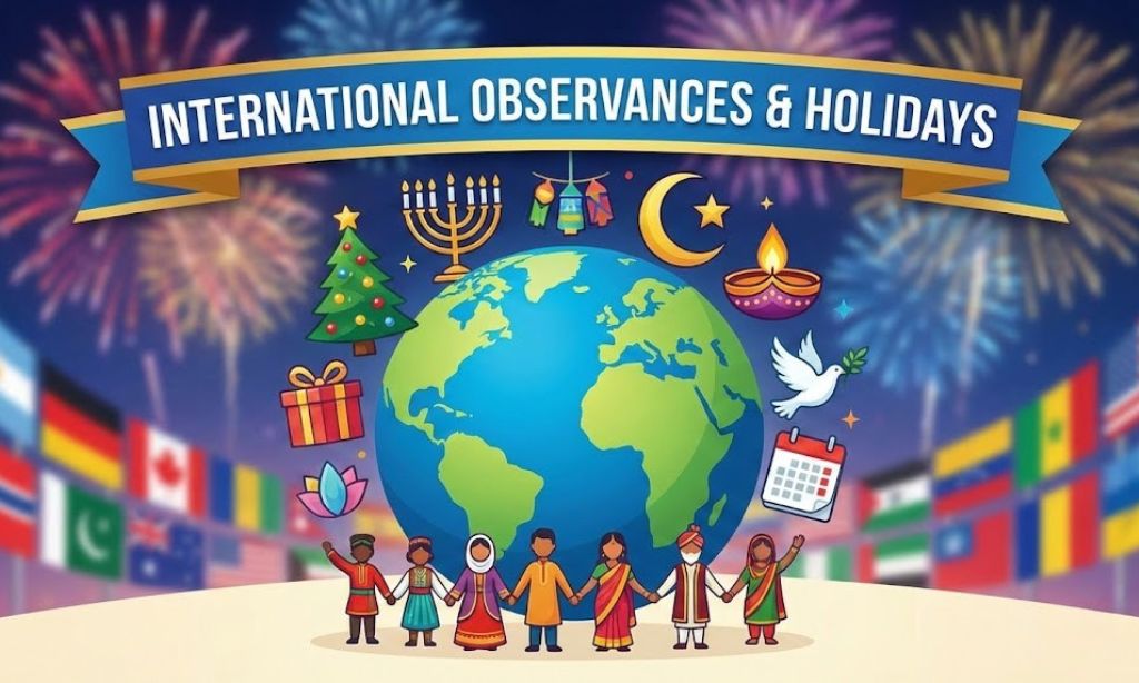 International Observances & Holidays