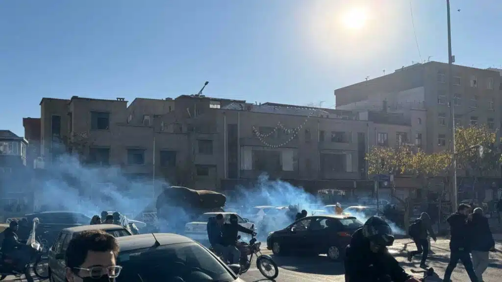 Iran protests spread