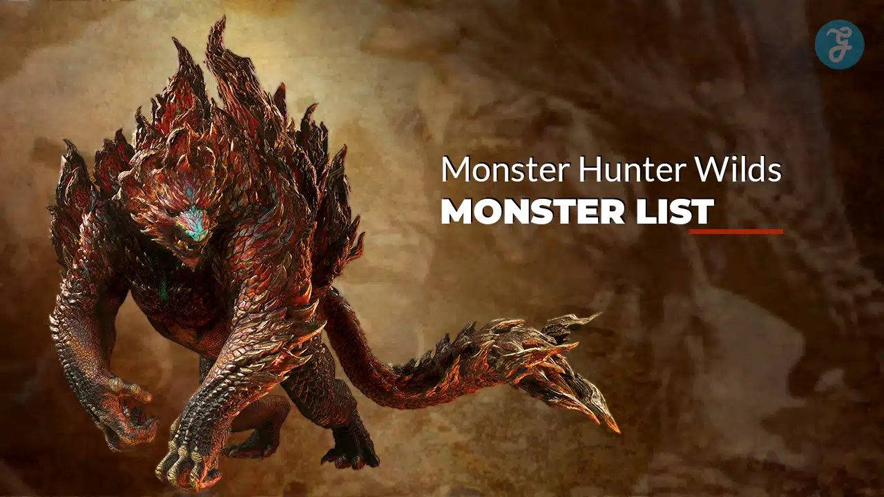 monster hunter wilds monster list