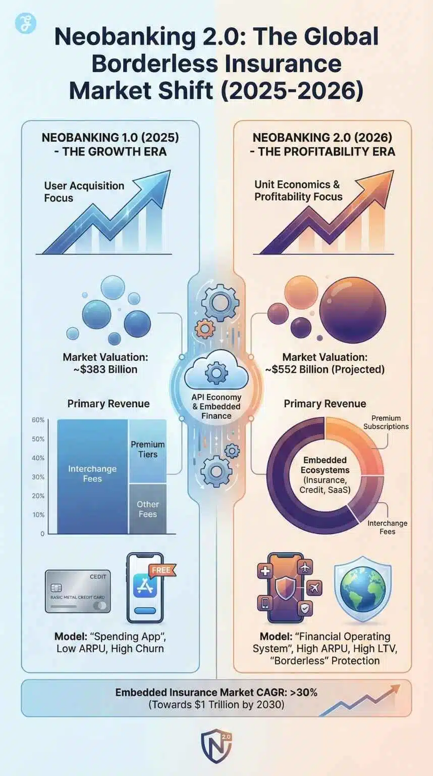 Neobanking 2.0 Global Borderless Insurance