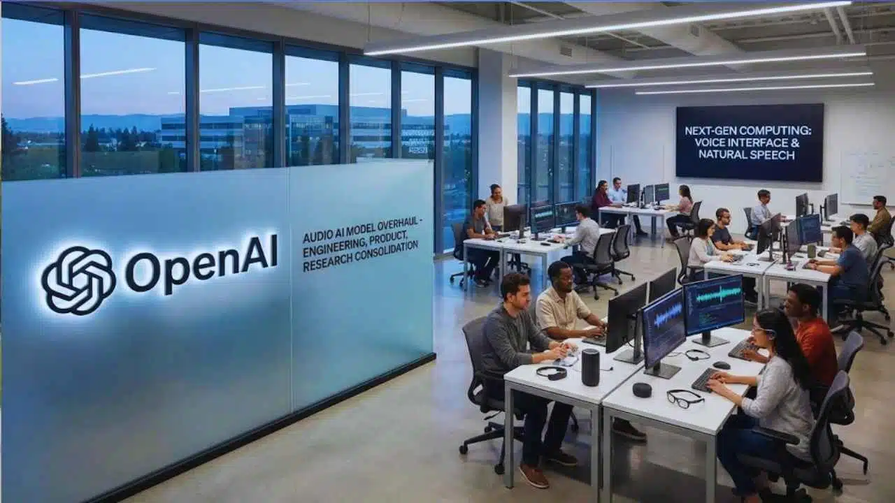 OpenAI Audio AI Models Overhaul Targets 2026 Device